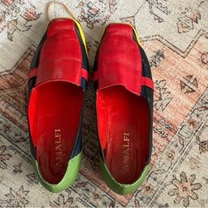 Vintage Amalfi Ida Multi Navy Nappa
Leather Shoes